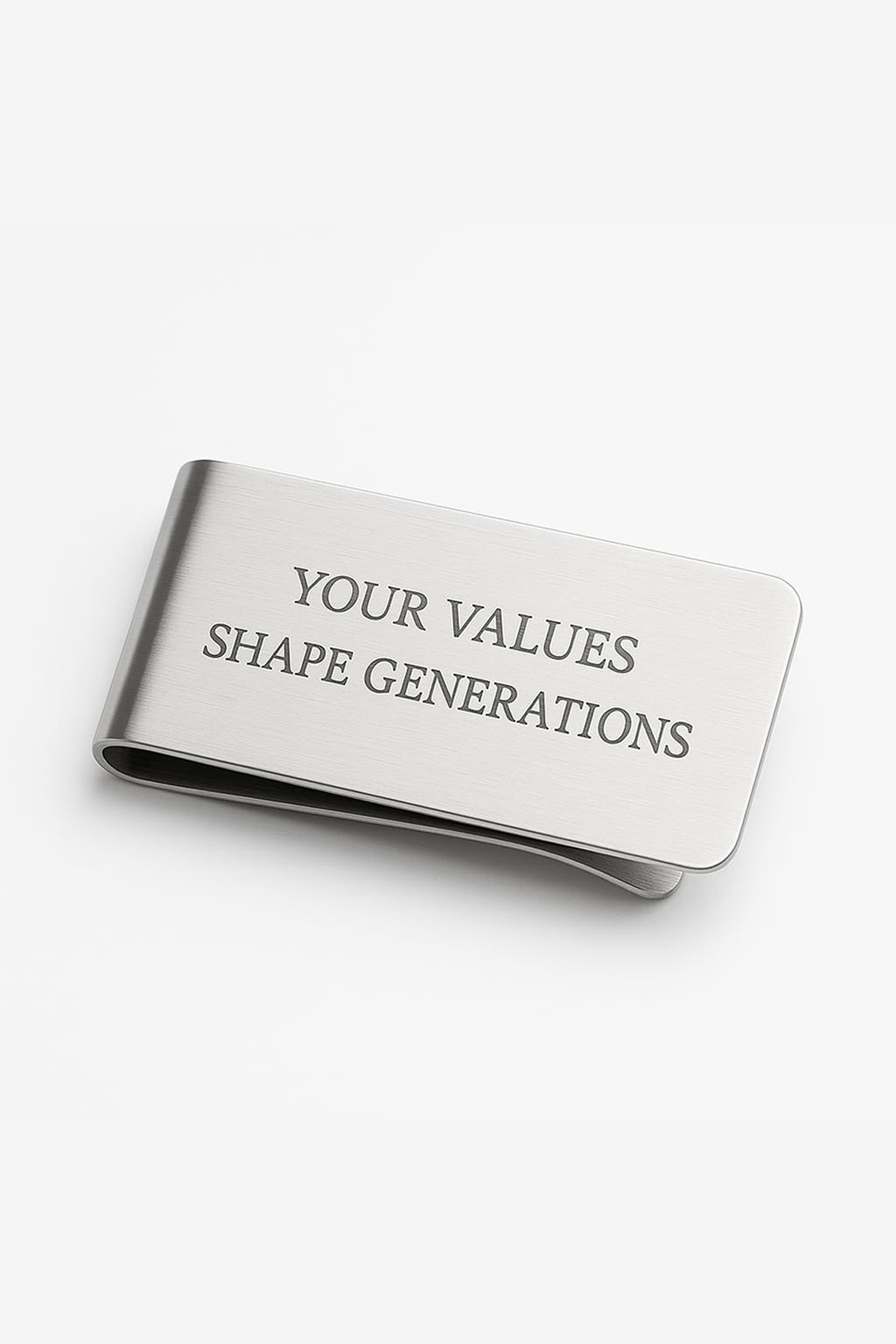 Geldklammer aus Edelstahl