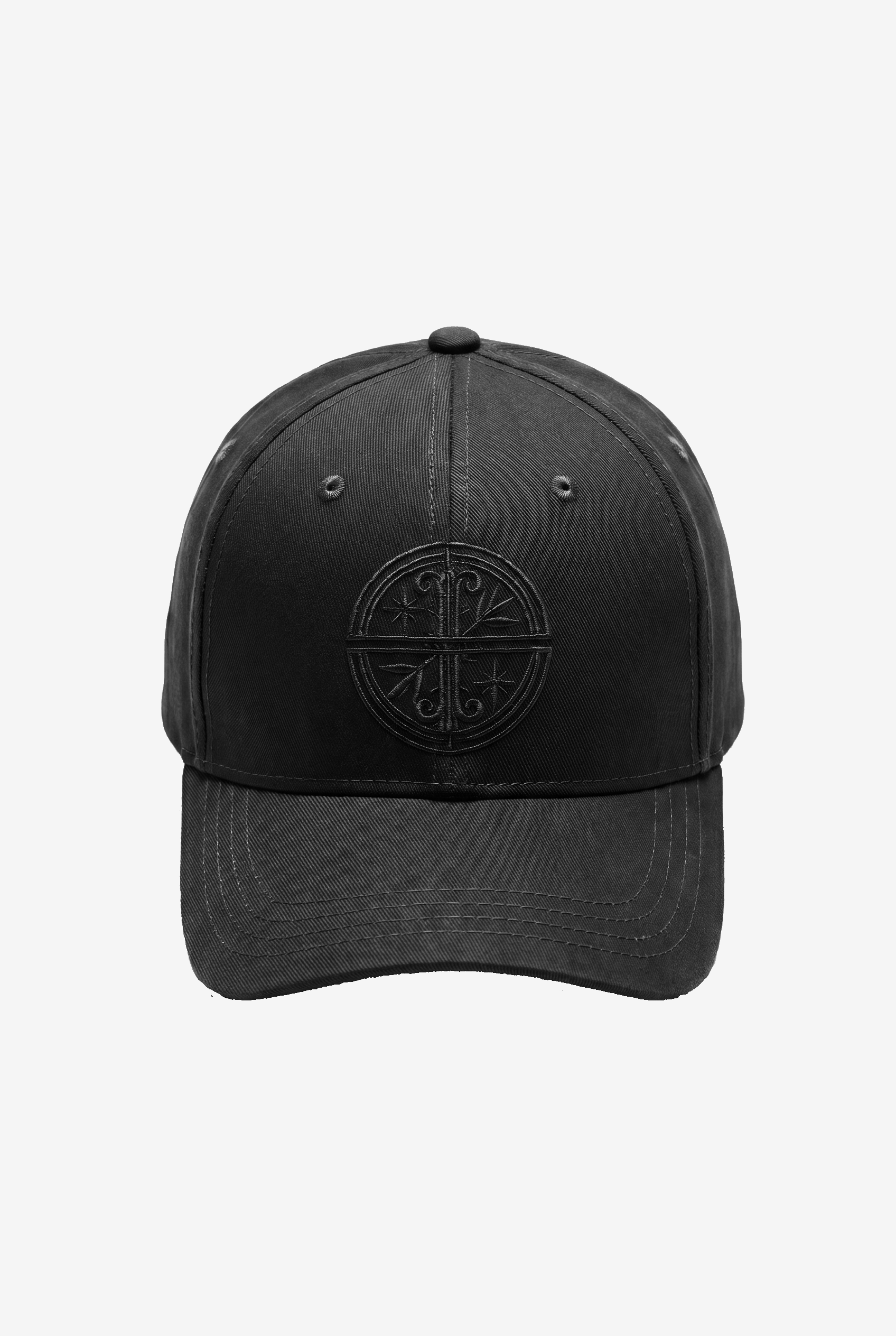 Casquette de baseball simple en pur Coton Noir