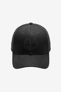 Casquette de baseball simple en pur Coton Noir